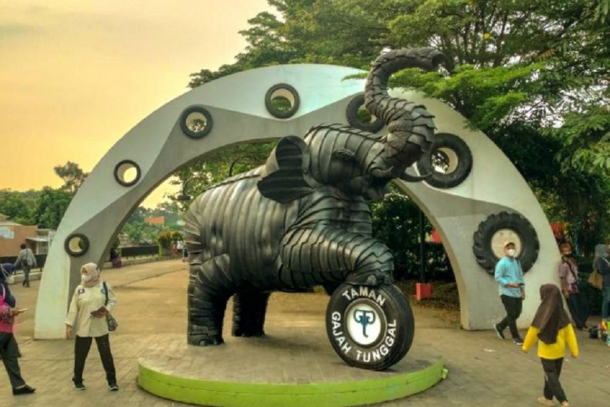 Bisa untuk "ngabuburit", 10 taman tematik di Kota Tangerang dibuka