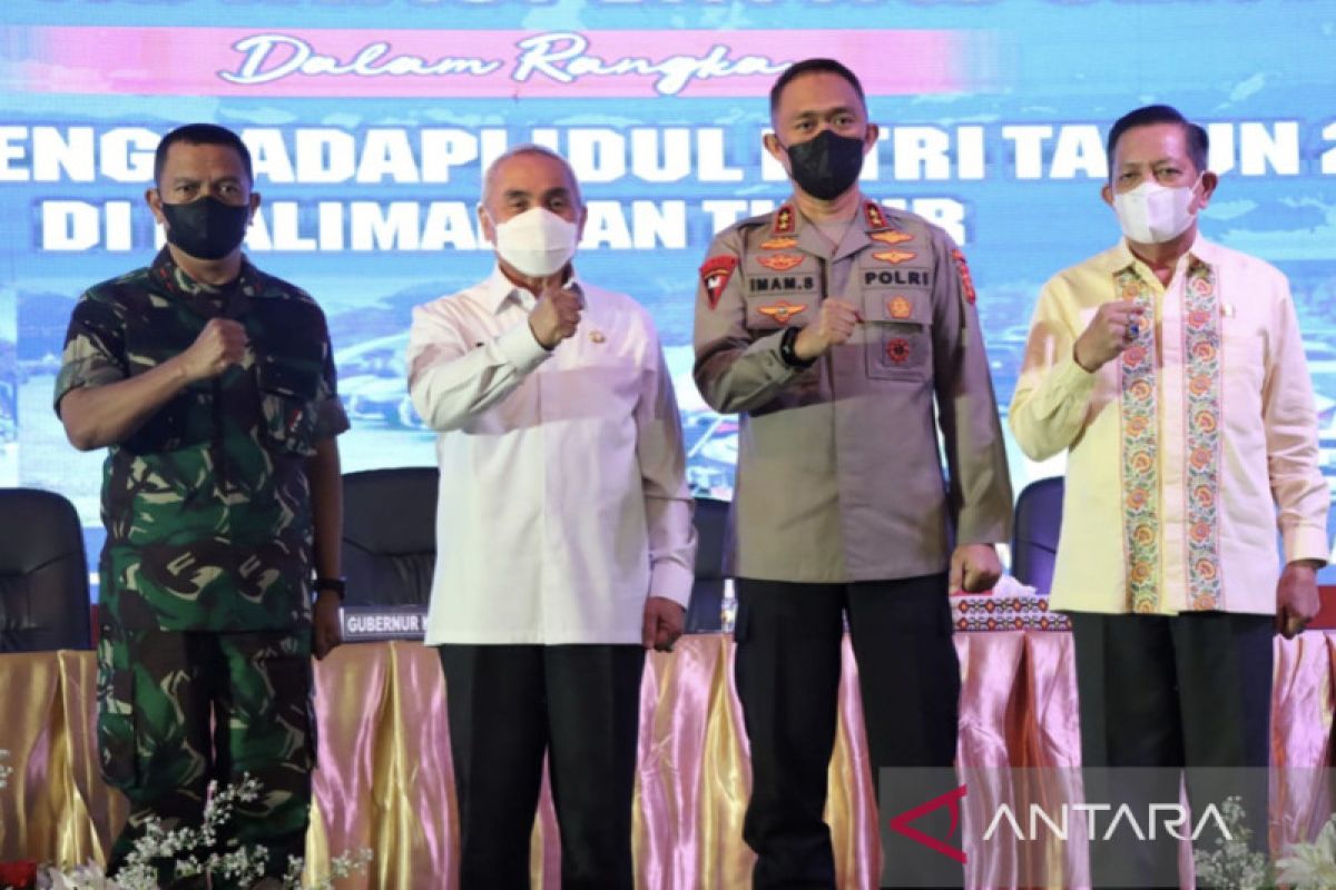 Polda Kaltim turunkan 1.700 personel untuk amankan mudik Lebaran 2022