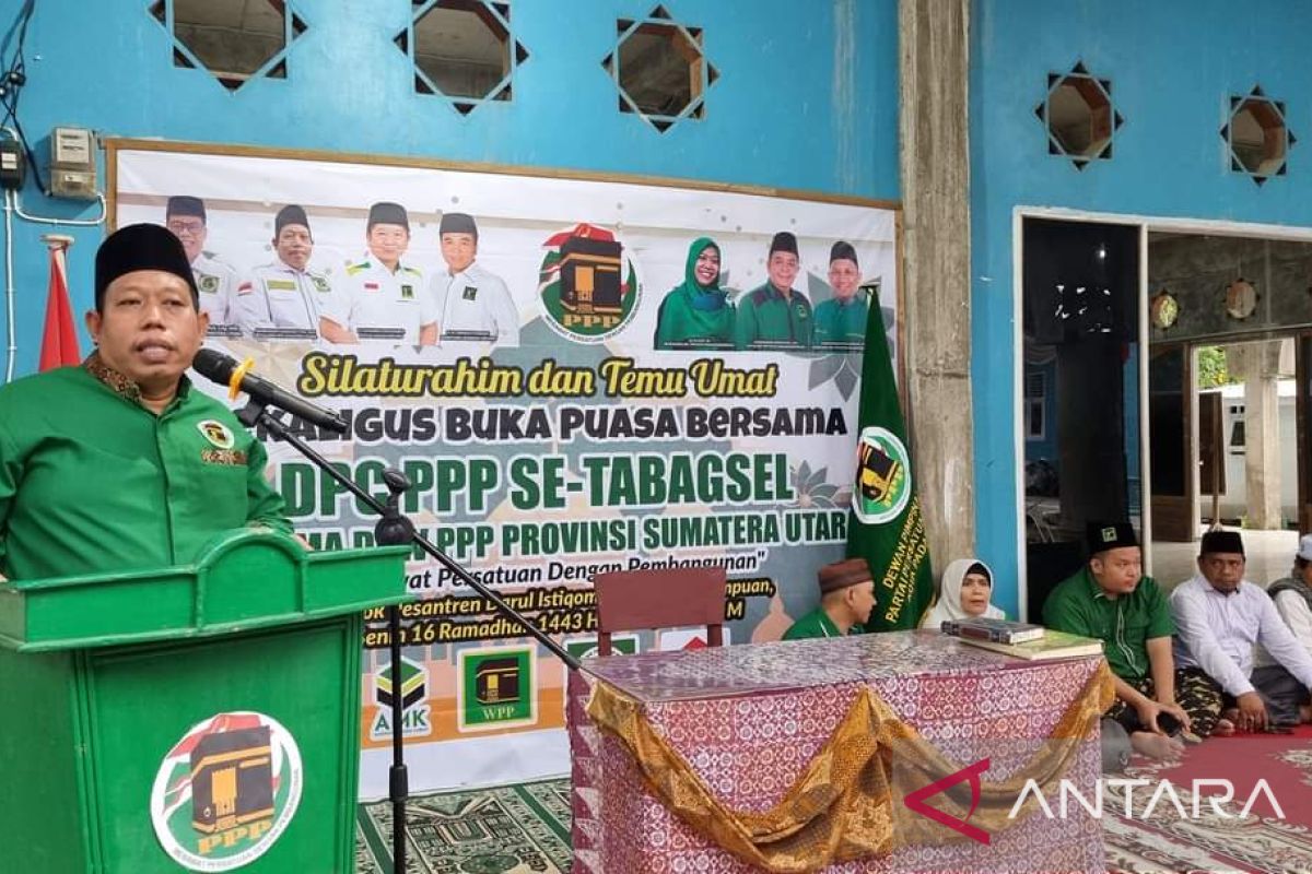 Ketua DPW PPP Sumut kumpulkan DPC PPP se Tabagsel