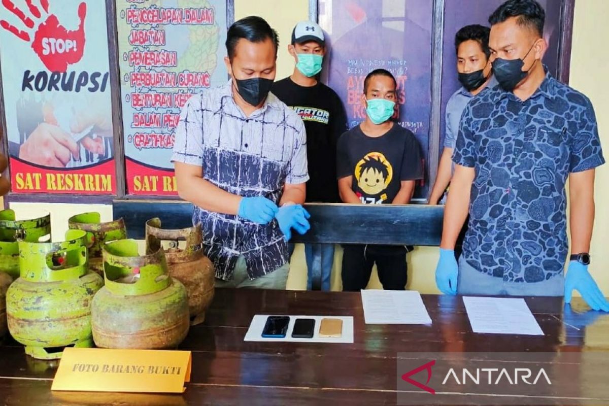 Polisi ringkus anak di bawah umur karena mencuri tabung elpiji