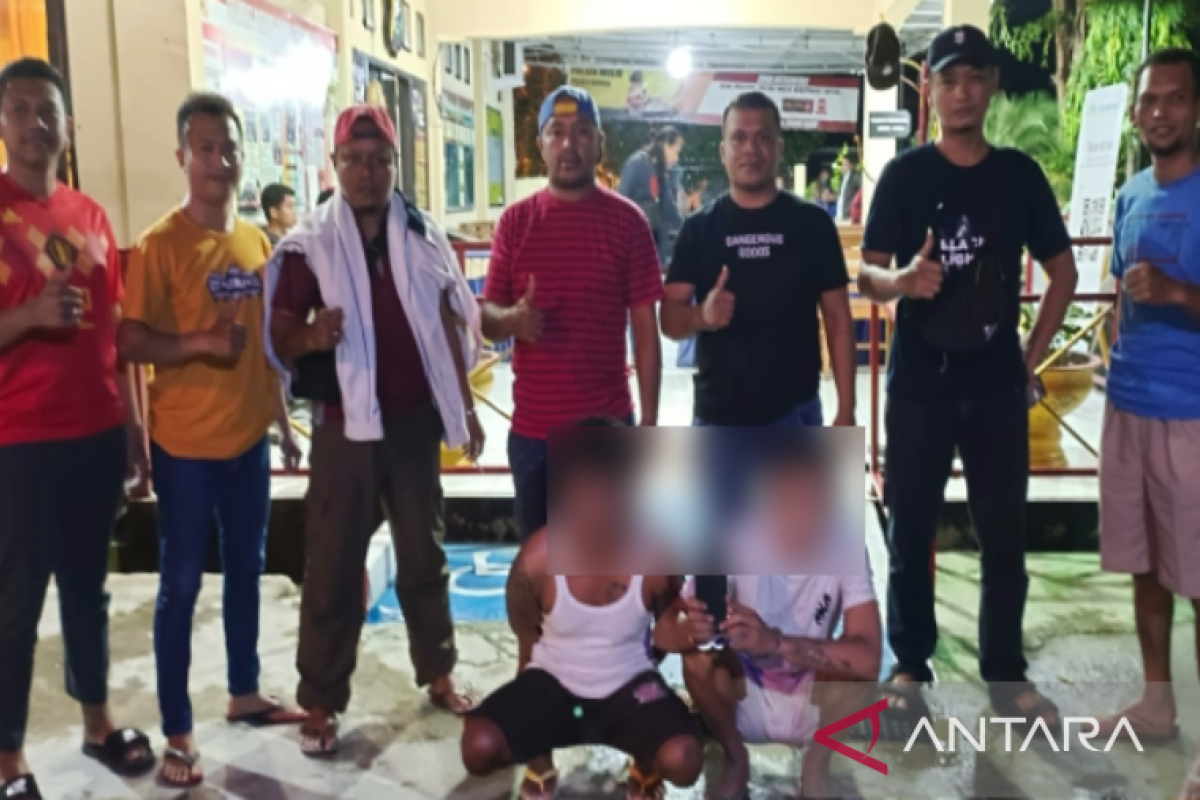 Polisi Baubau tangkap dua pencuri todong korban dengan pisau