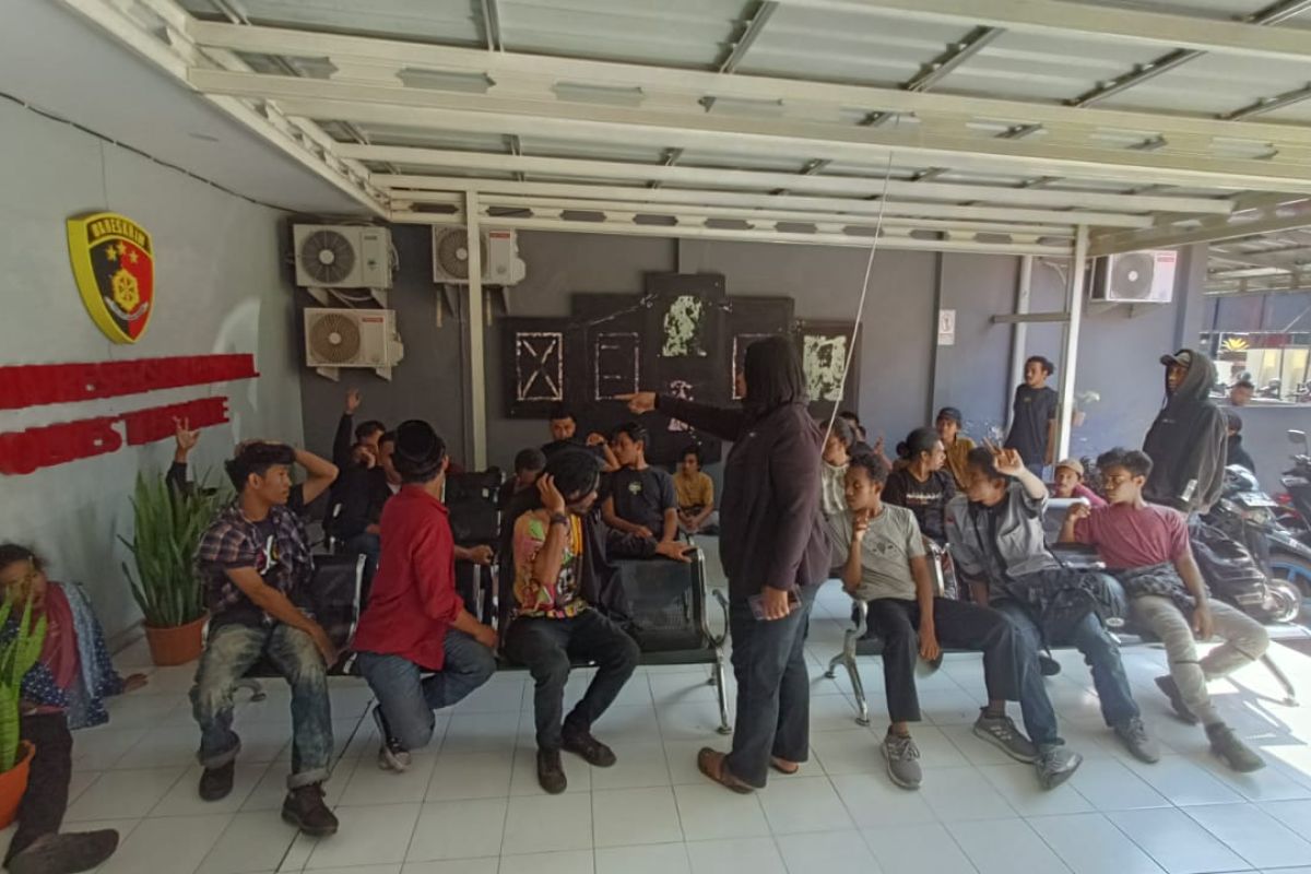 Polisi: satu mahasiswa terlibat demo di Ternate positif narkoba