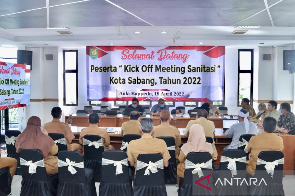 Pemko Sabang gelar kick of meeting sanitasi, ini tujuannya