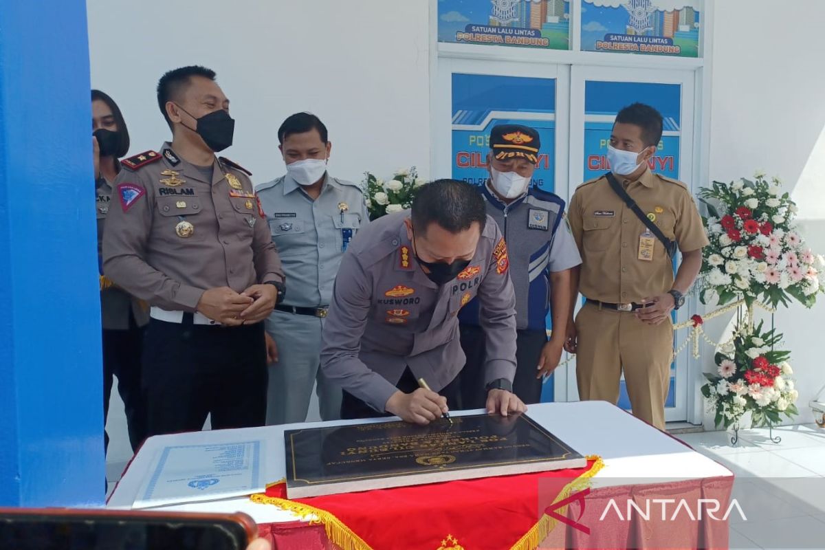 Polisi buat pos baru di Cileunyi untuk gerak cepat jika ada kecelakaan