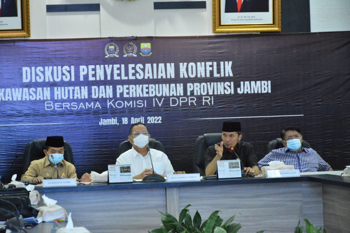 Komisi IV DPR RI dukung Pansus Konflik Lahan DPRD Provinsi Jambi