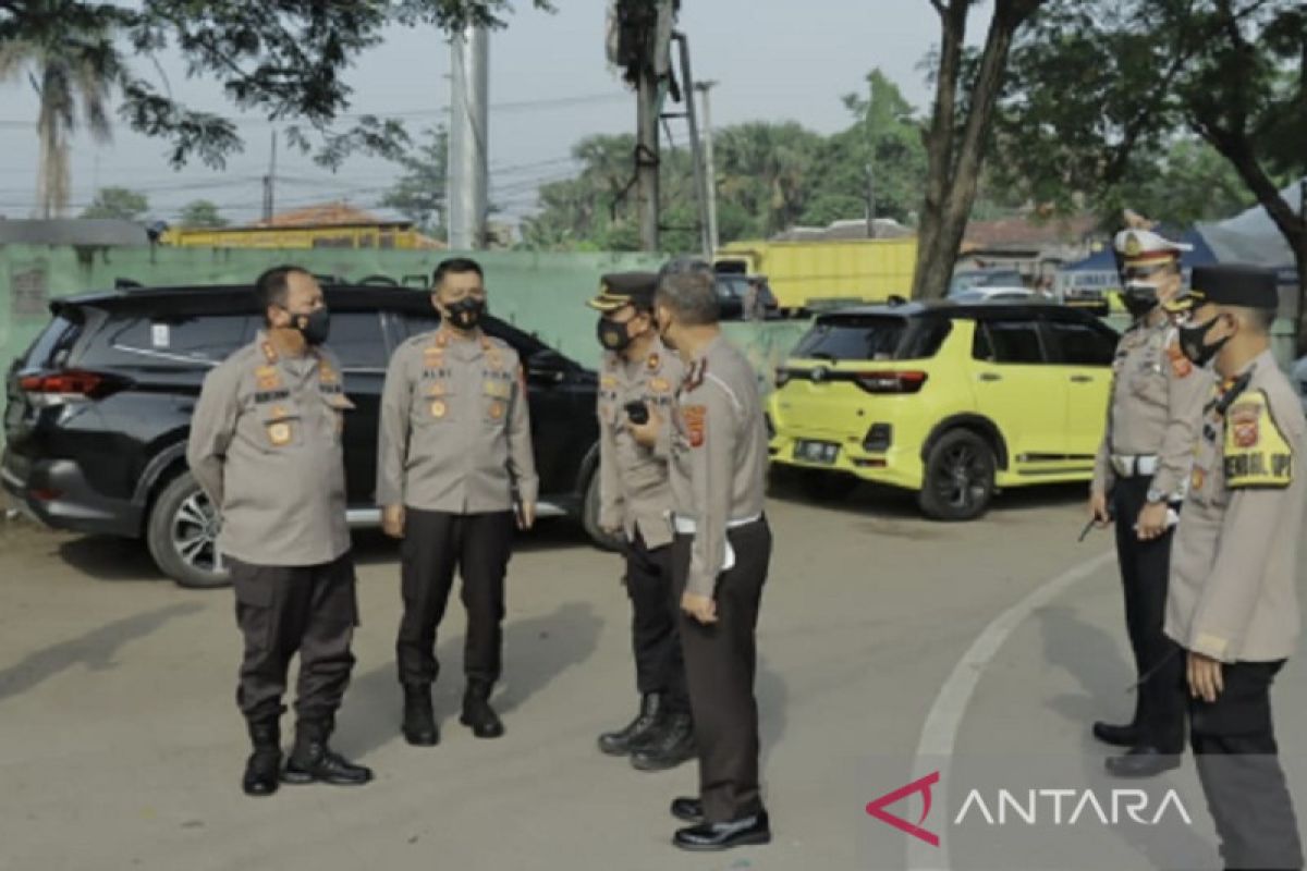 Kapolda Jabar cek kesiapan pengamanan mudik lebaran di Karawang