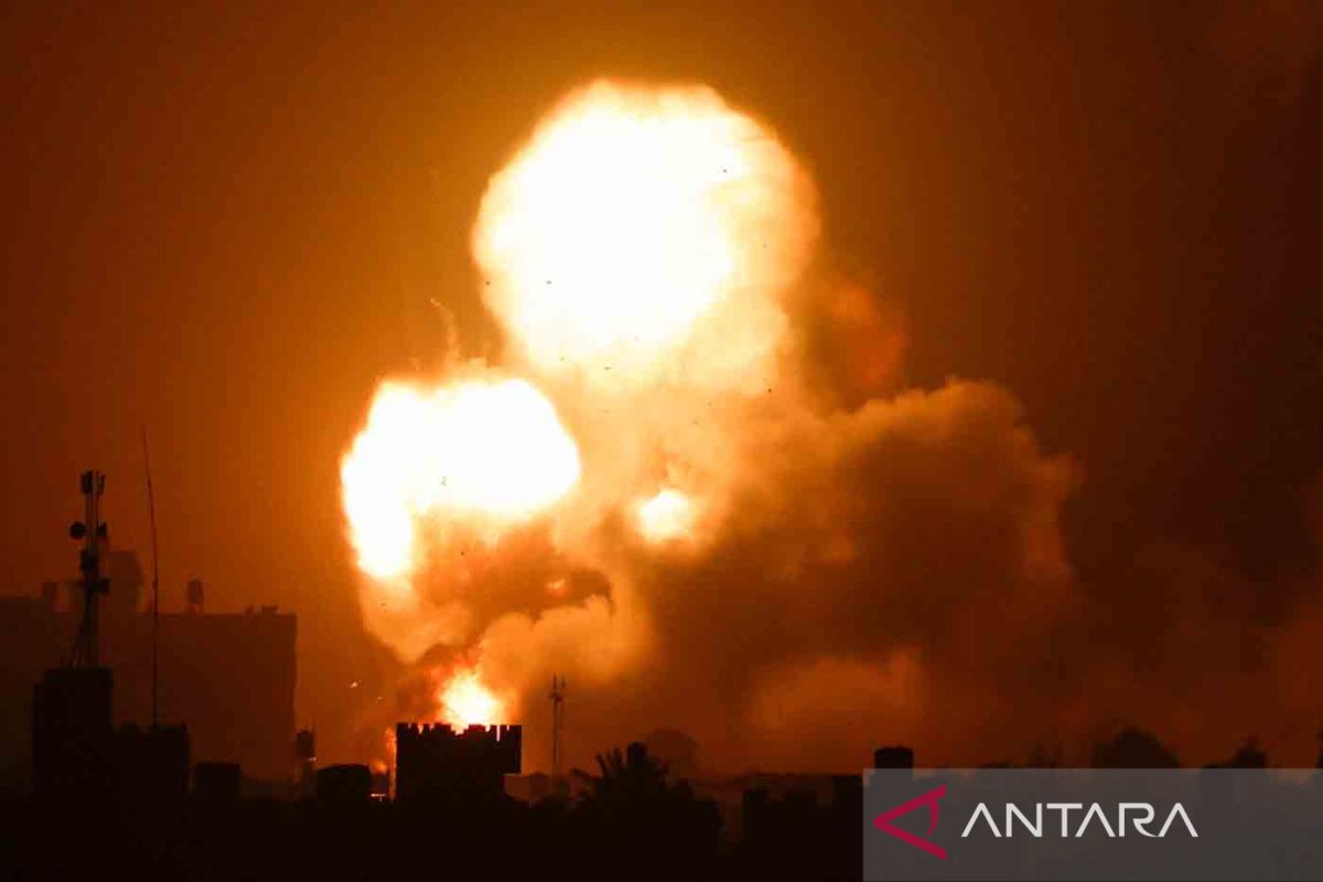 Israel luncurkan serangan udara ke Jalur Gaza