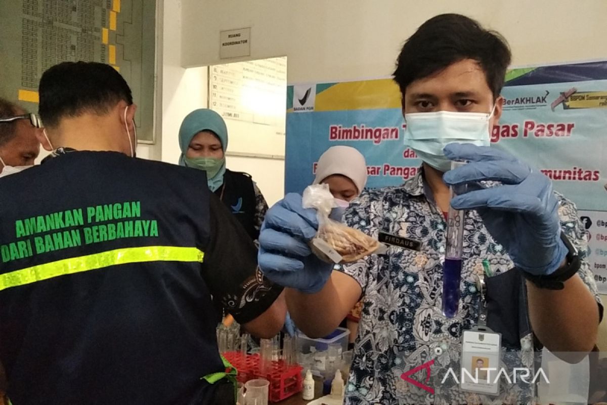 BPOM latih petugas pasar di Kudus uji bahan berbahaya pada makanan