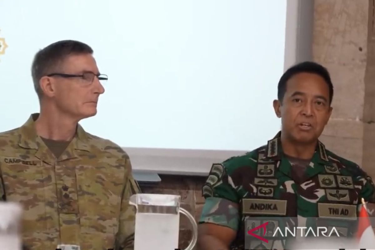 Panglima: TNI dan ADF perlu perkuat persahabatan antarprajurit