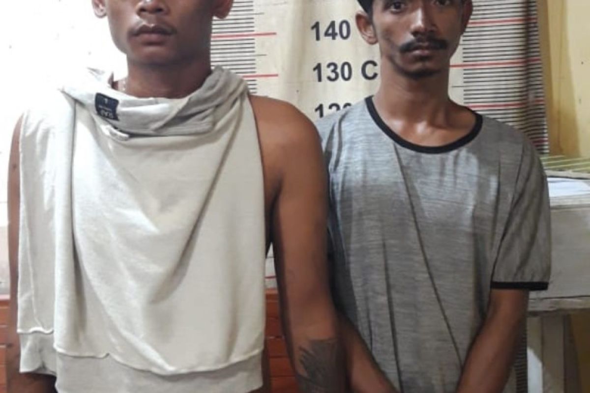 Dua pelaku pembobol rumah ditangkap Polsek Tanjung Pura