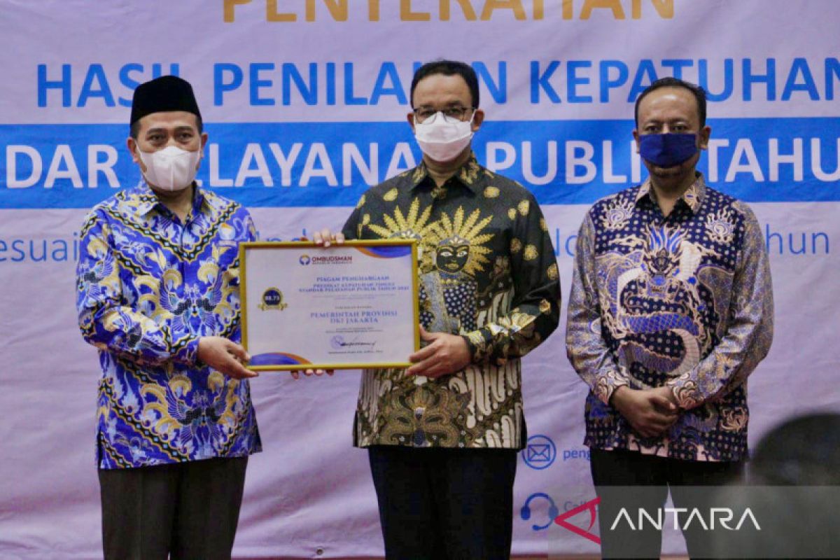 Dinas Penanaman Modal DKI pertahankan predikat kepatuhan tinggi