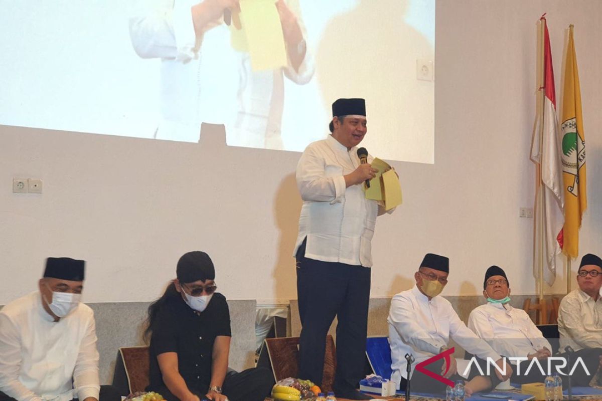 Airlangga minta Kosgoro bantu pemerintah pulihkan ekonomi