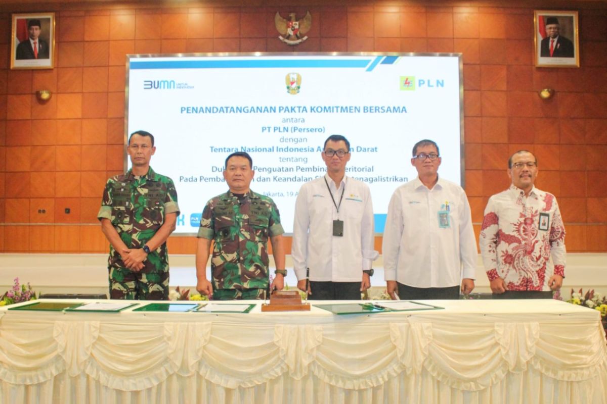 KSAD: TNI AD siap dukung PLN listriki nusantara