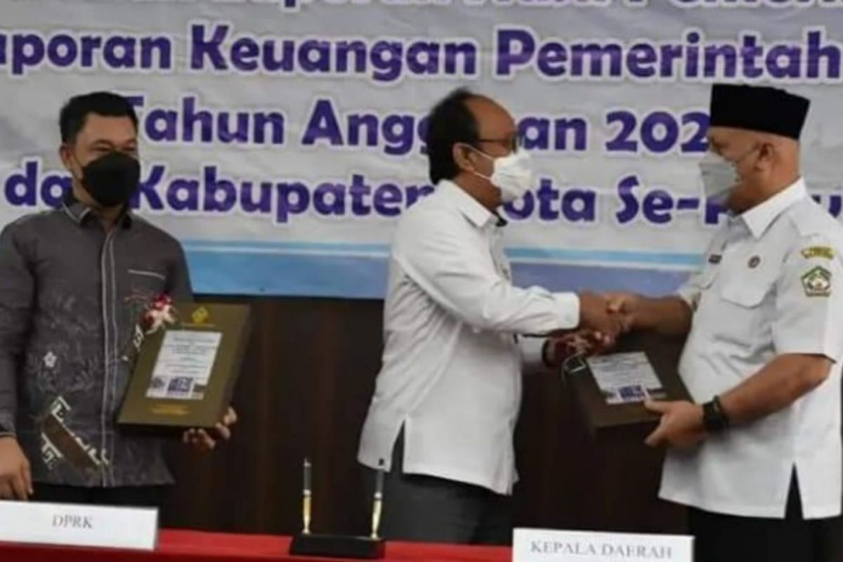 Pemkab Aceh Tengah raih WTP ke-13