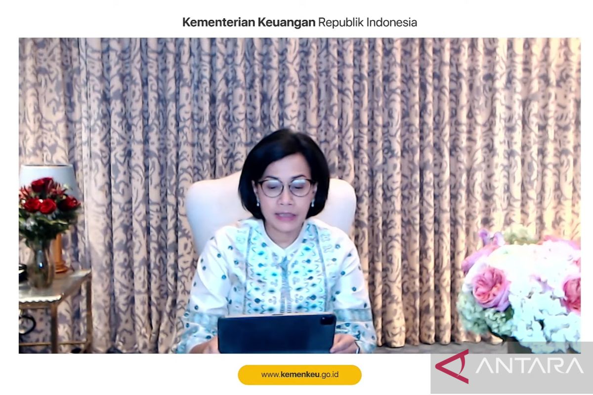 Sri Mulyani sebut penarikan utang pada Maret 2022 turun 55,6 persen