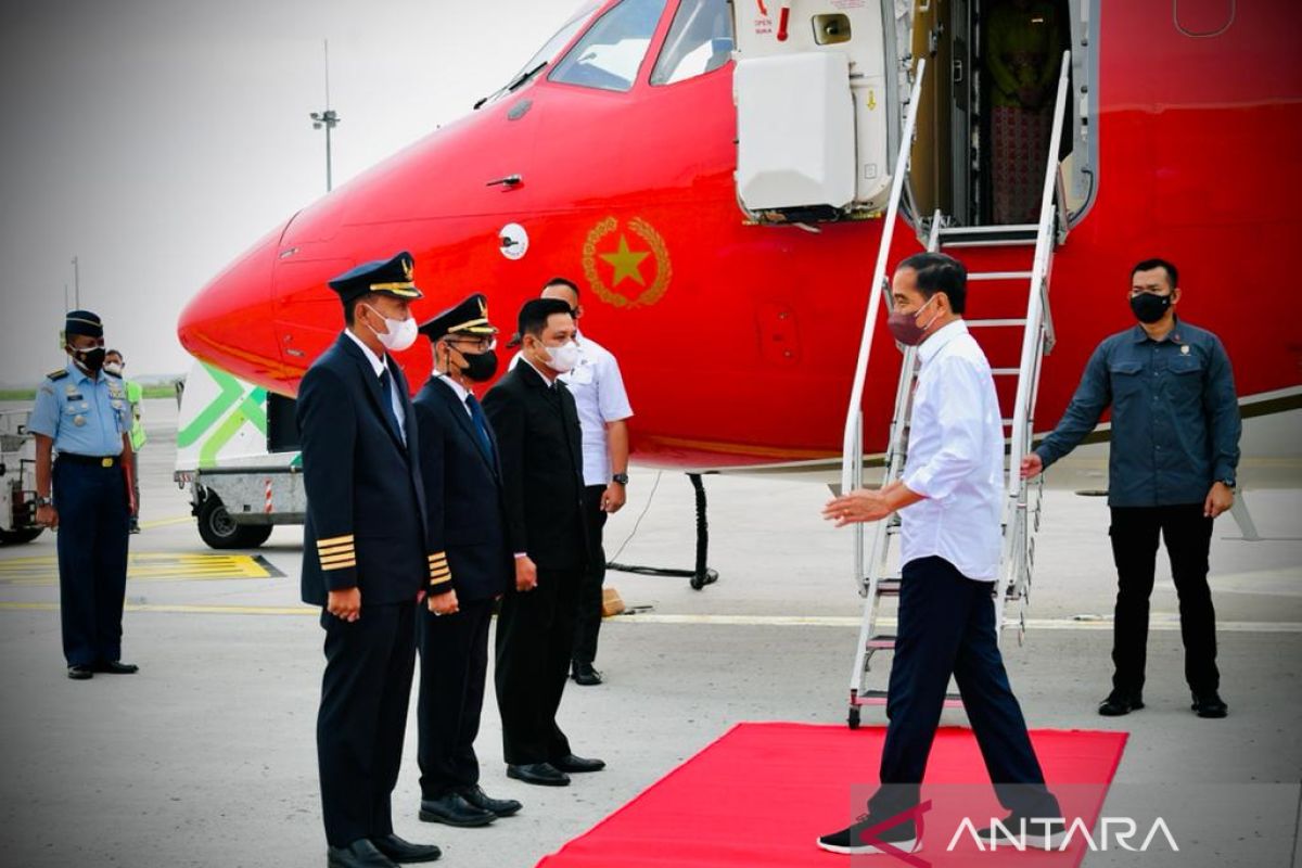 Presiden ke Sumenep meresmikan Bandar Udara Trunojoyo