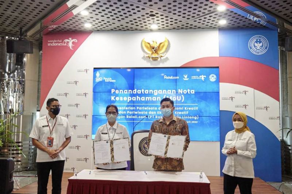 Kemenparekraf gandeng Ralali.com percepat pengembangan digitalisasi UKM Indonesia