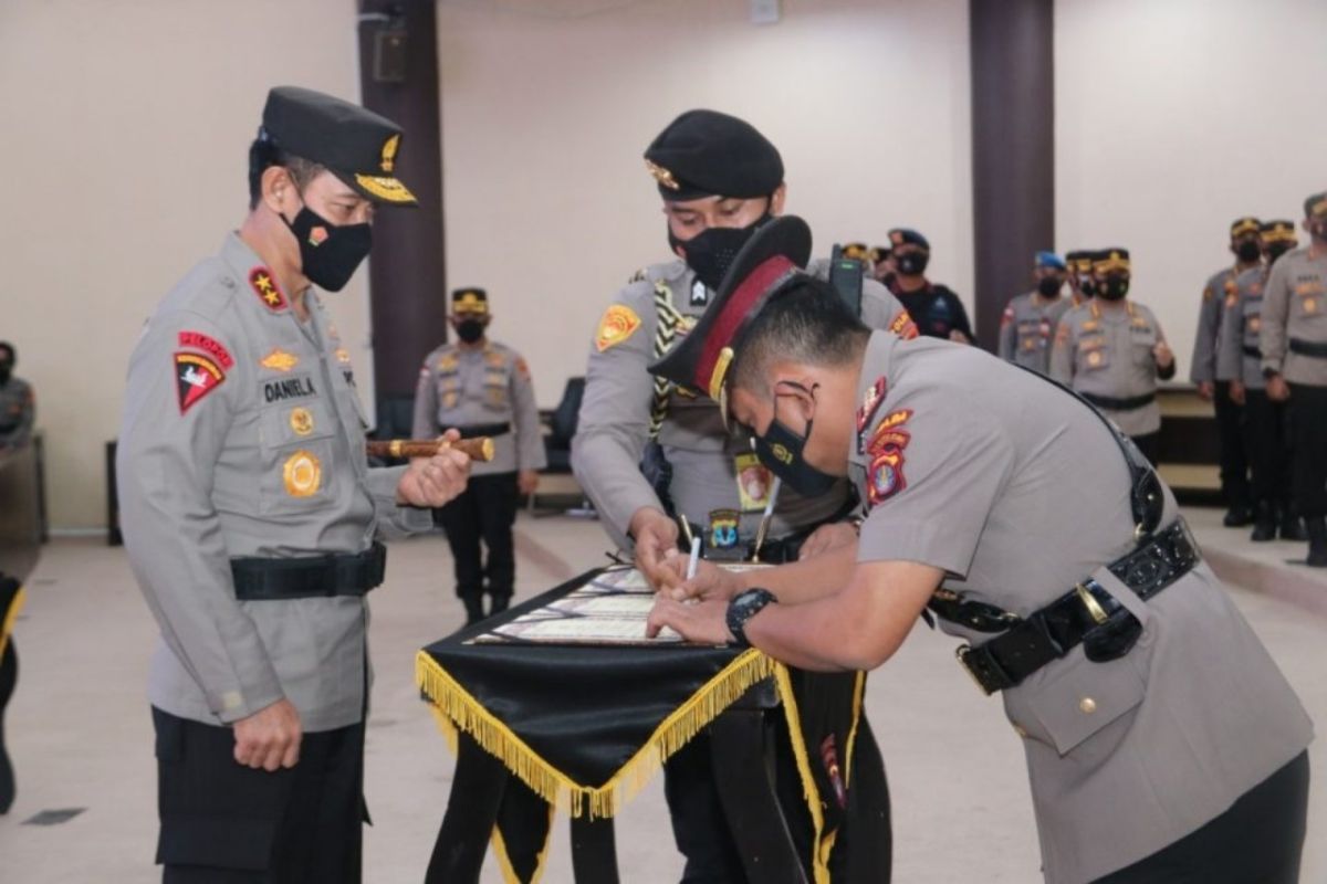 Kapolda Kalimantan Utara pimpin sertijab Dirkrimsus