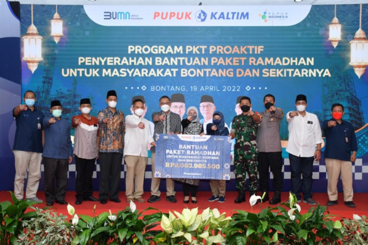 PKT Proaktif salurkan bantuan paket Ramadhan Rp2,06 miliar