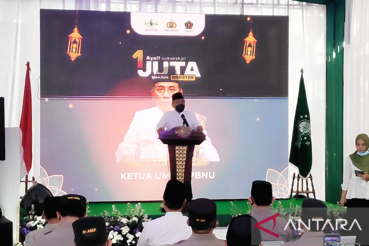 PBNU luncurkan program "1 Juta Vaksin Booster" di seluruh Indonesia