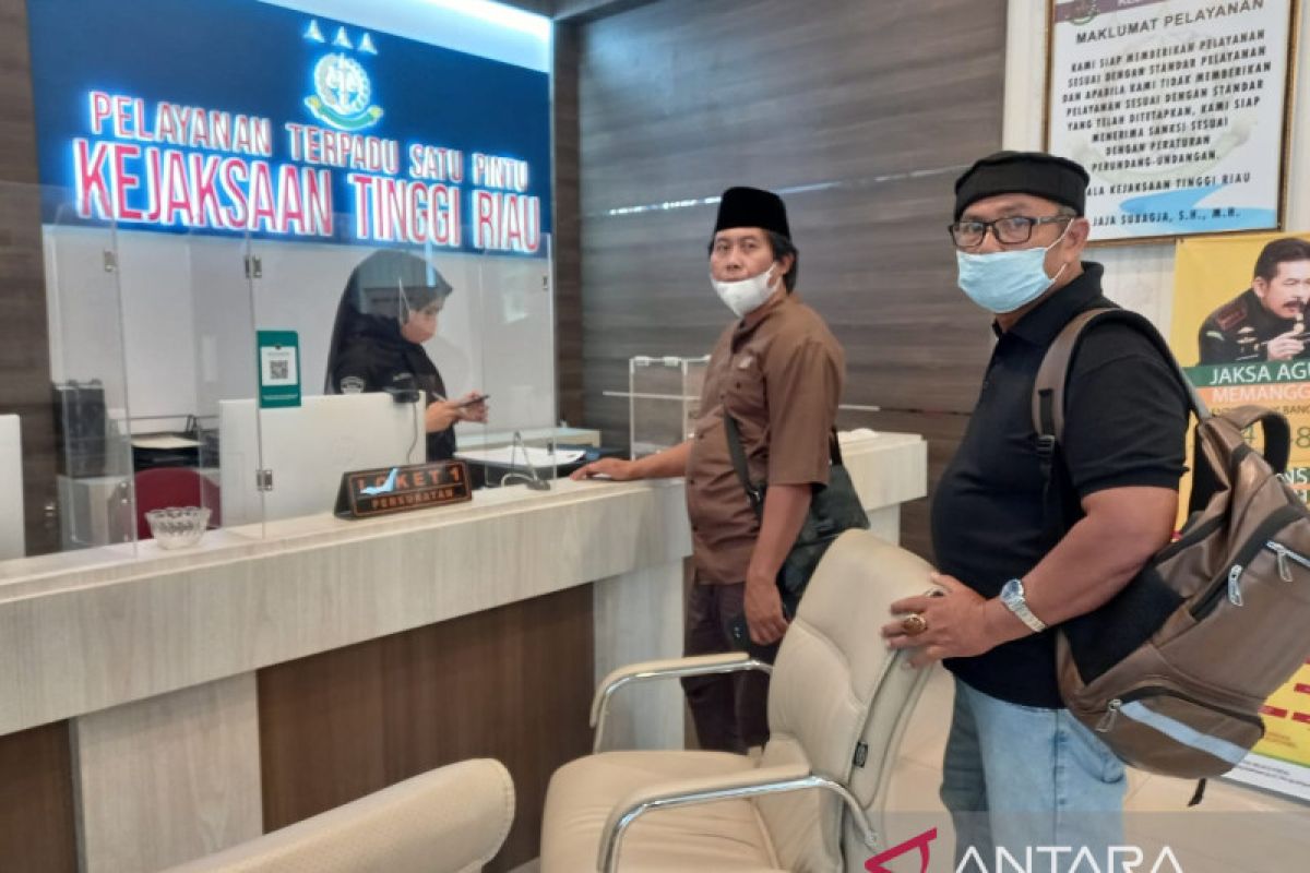 PT DSI, mantan Bupati dan Kadishutbun Siak diperiksa Kejati Riau