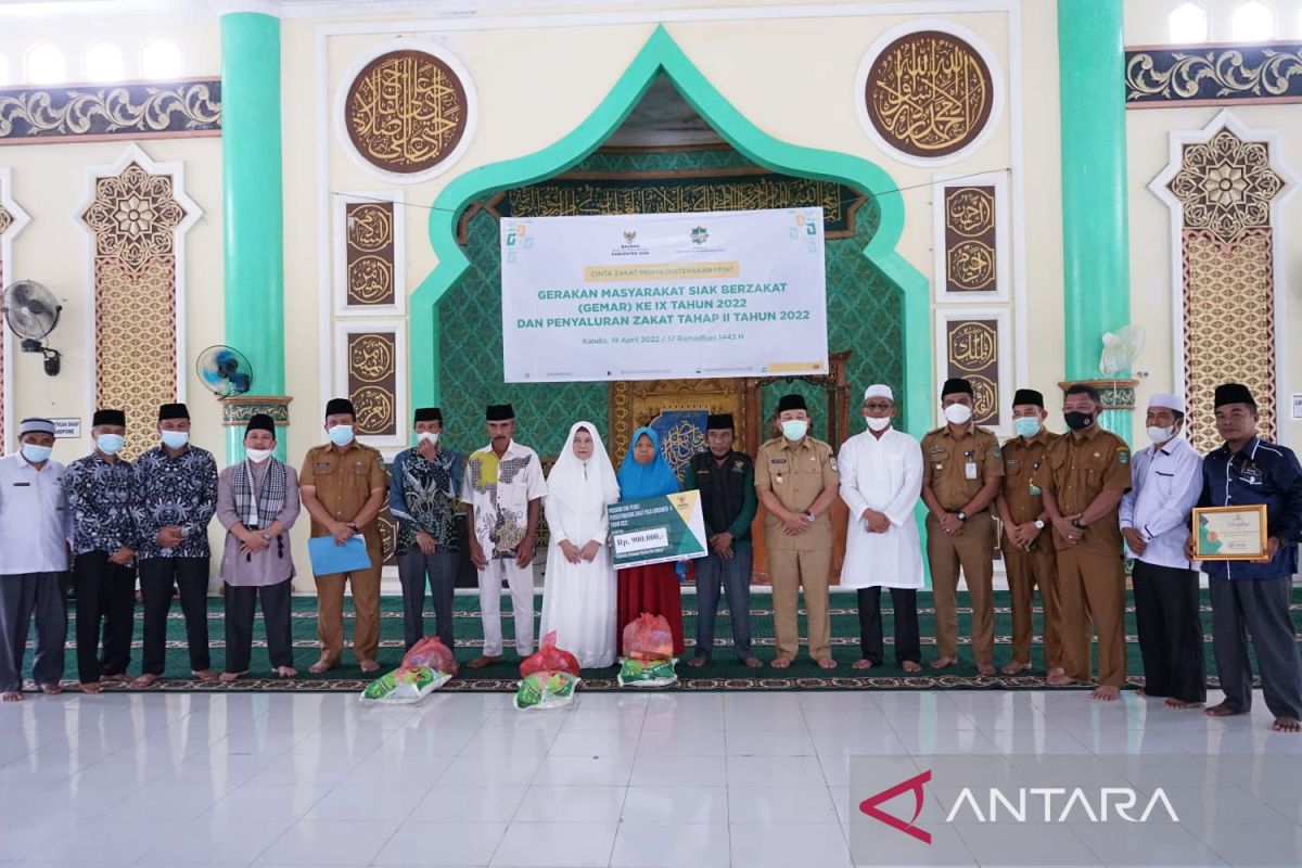 Gemar Zakat di Kandis, Husni Merza berharap pengumpulannya terus meningkat