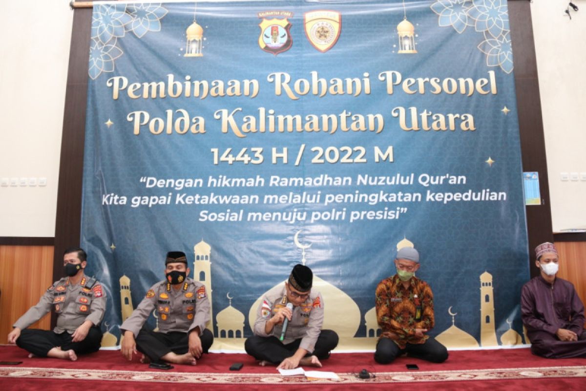 Polda Kaltara Gelar Peringatan Nuzulul Qur'an 1443 H / 2022 M