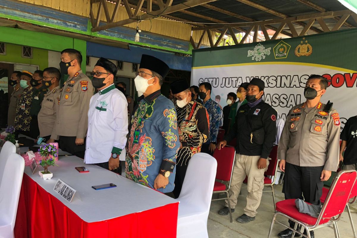 Kapolda Kaltara hadiri giat vaksinasi massal bersama pengurus Nahdlatul Ulama Bulungan