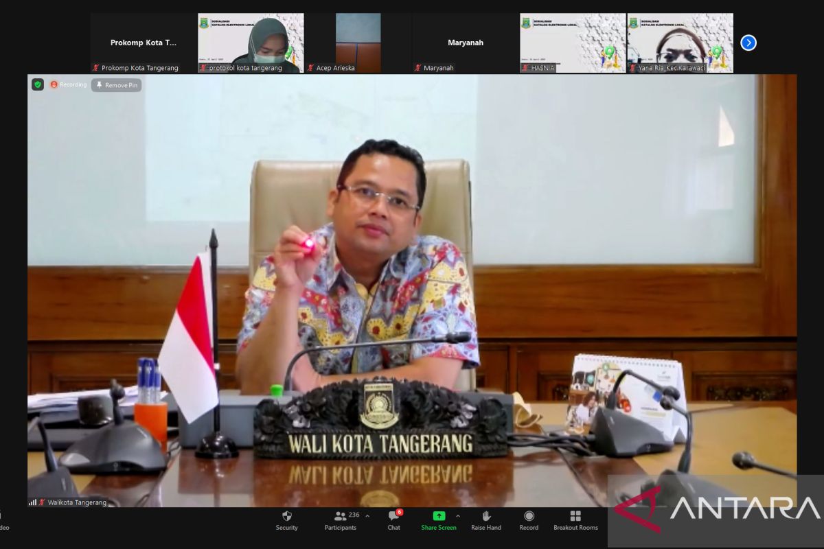 Wali Kota  Tangerang: UMKM bisa partisipasi di E-katalog lokal