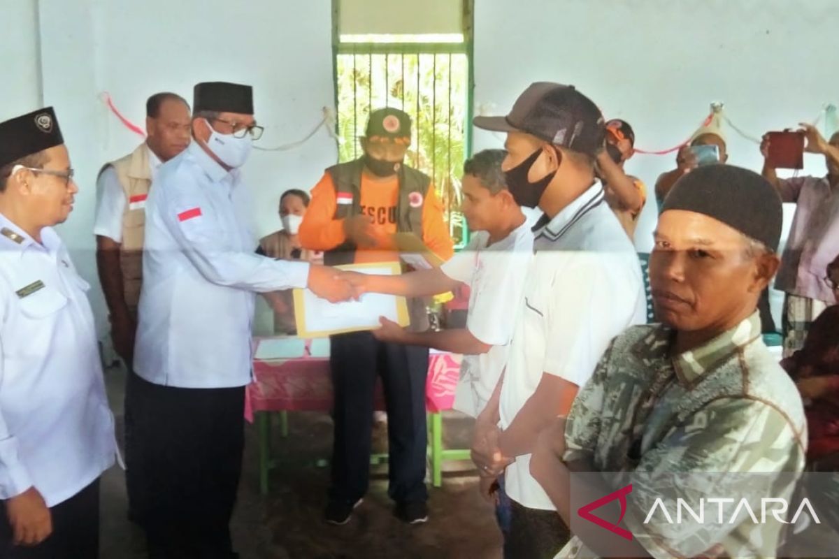 Korban bencana cuaca ekstrem Malra dapat bantuan perbaikan rumah