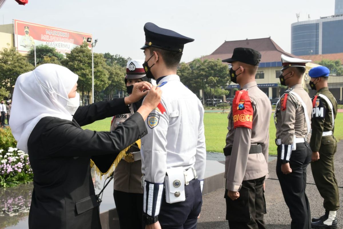 Gubernur Khofifah cek persiapan terakhir pelaksanaan Operasi Ketupat 2022