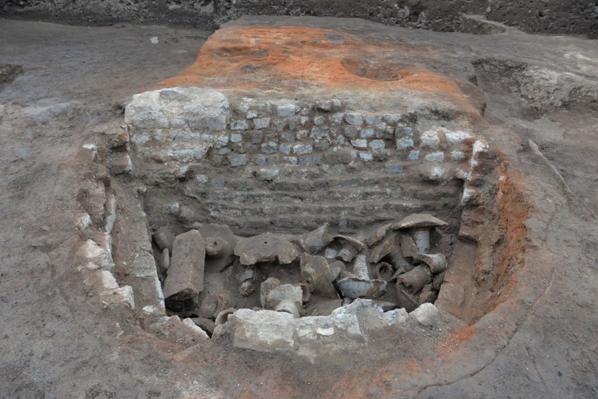 Tungku pembakaran porselen kuno ditemukan di Shanxi, China
