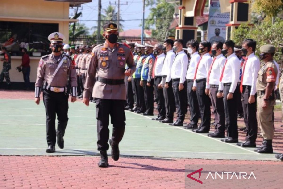 229 personel gabungan diturunkan amankan Idul Fitri di Mandailing Natal