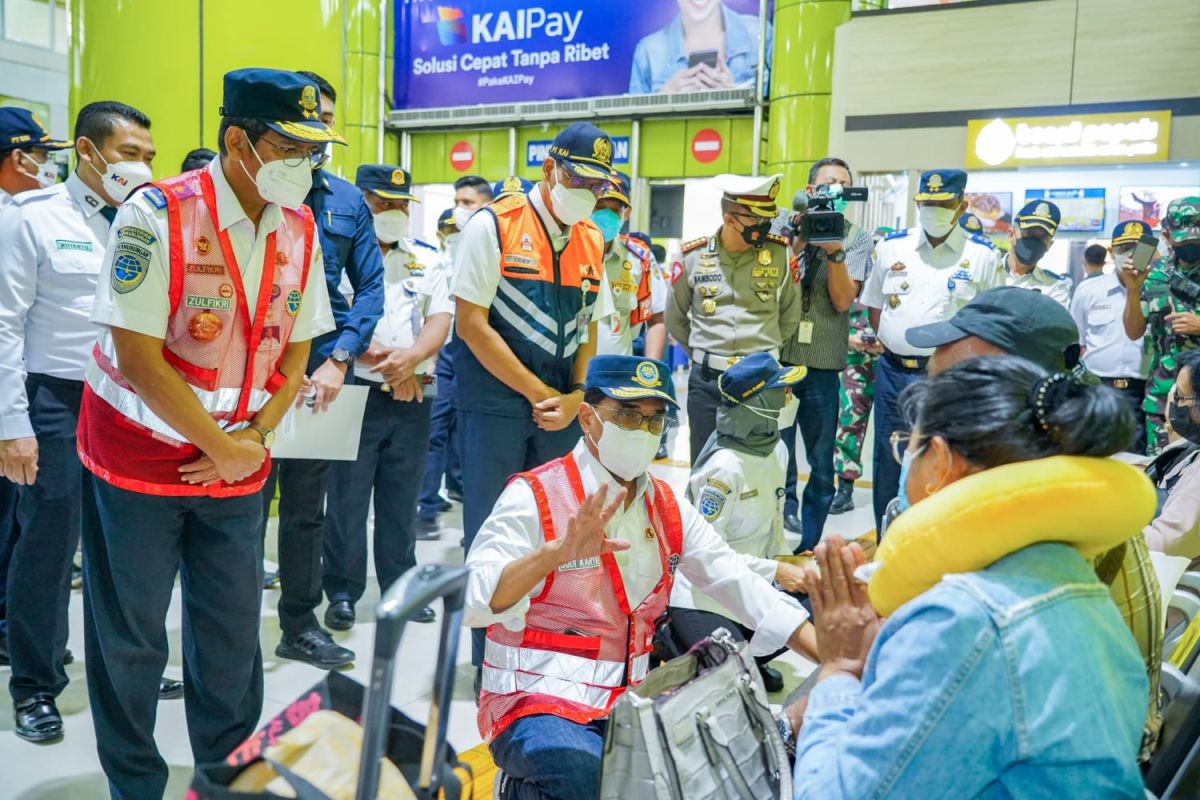 KAI berkomitmen layani perjalanan mudik Lebaran dengan aman dan lancar