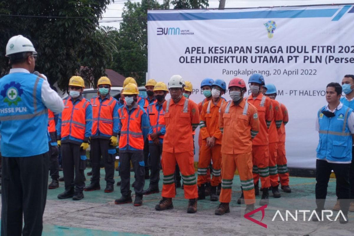 PLN Bangka Belitung siapkan 66 posko keandalan listrik selama Idul Fitri