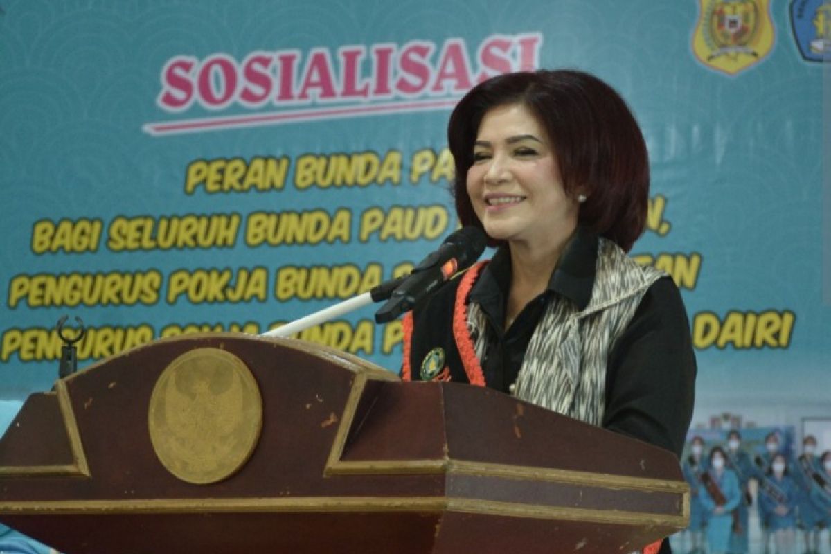 Bunda Paud Dairi sosialisasi peran paud