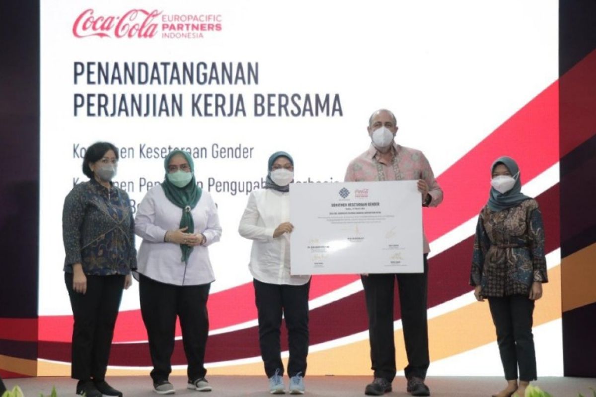 CCEP Indonesia perkuat membangun tenaga kerja inklusif melalui komitmen kesetaraan gender