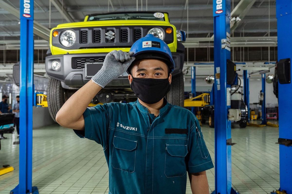 Suzuki sediakan bengkel siaga di jalur mudik Sumatera-Jawa-Bali