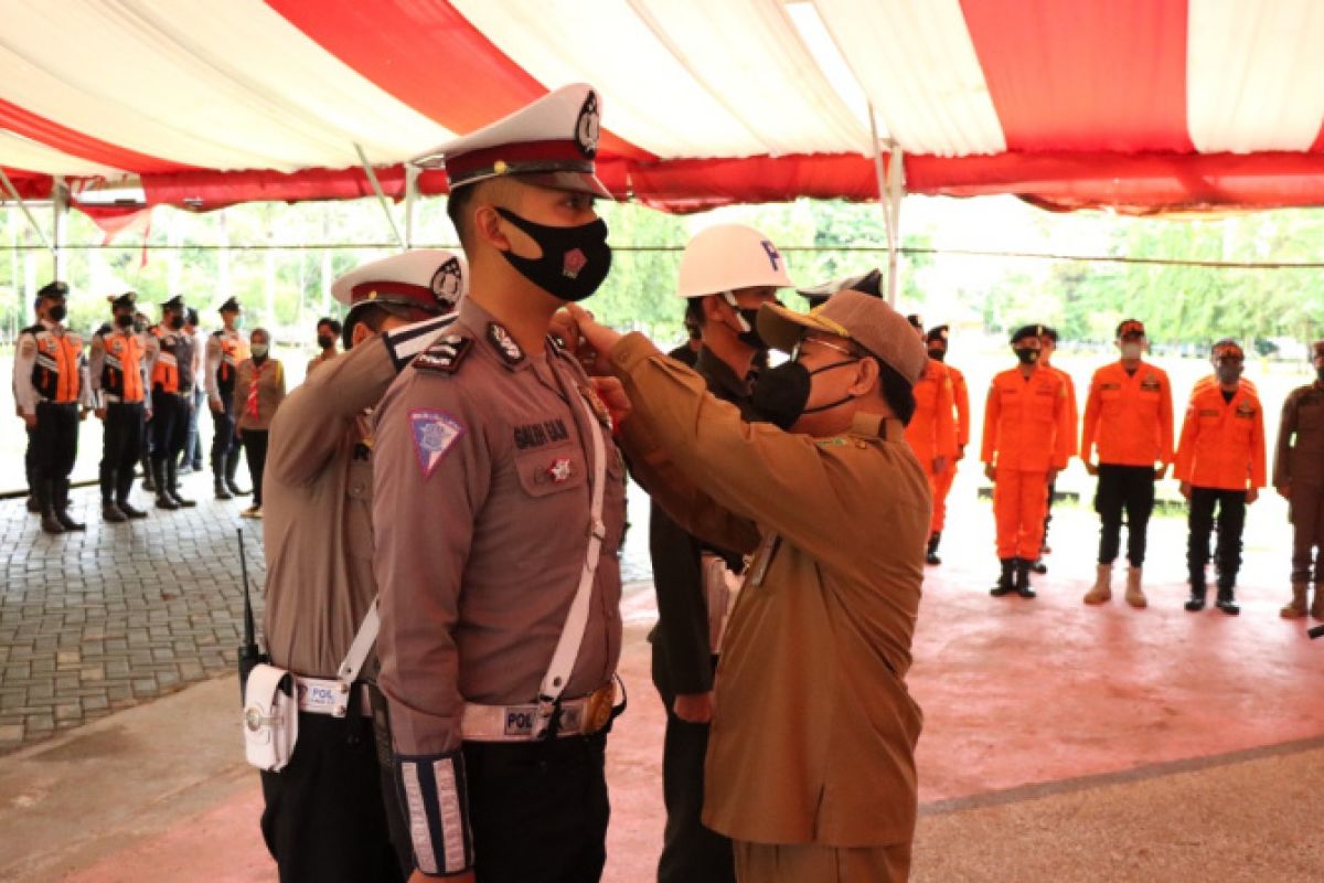 Bupati Tabalong pimpin apel gelar pasukan operasi Ketupat 2022