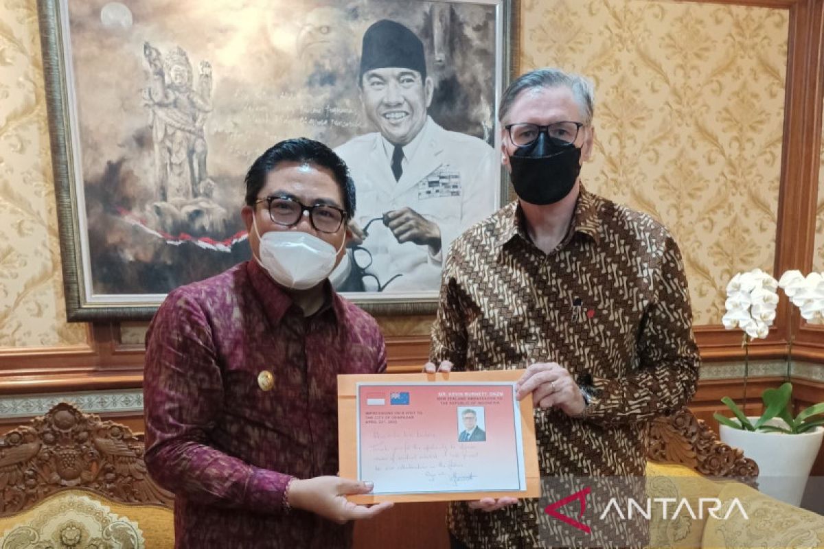 Wawali Denpasar dan Dubes Selandia Baru bahas kerja sama