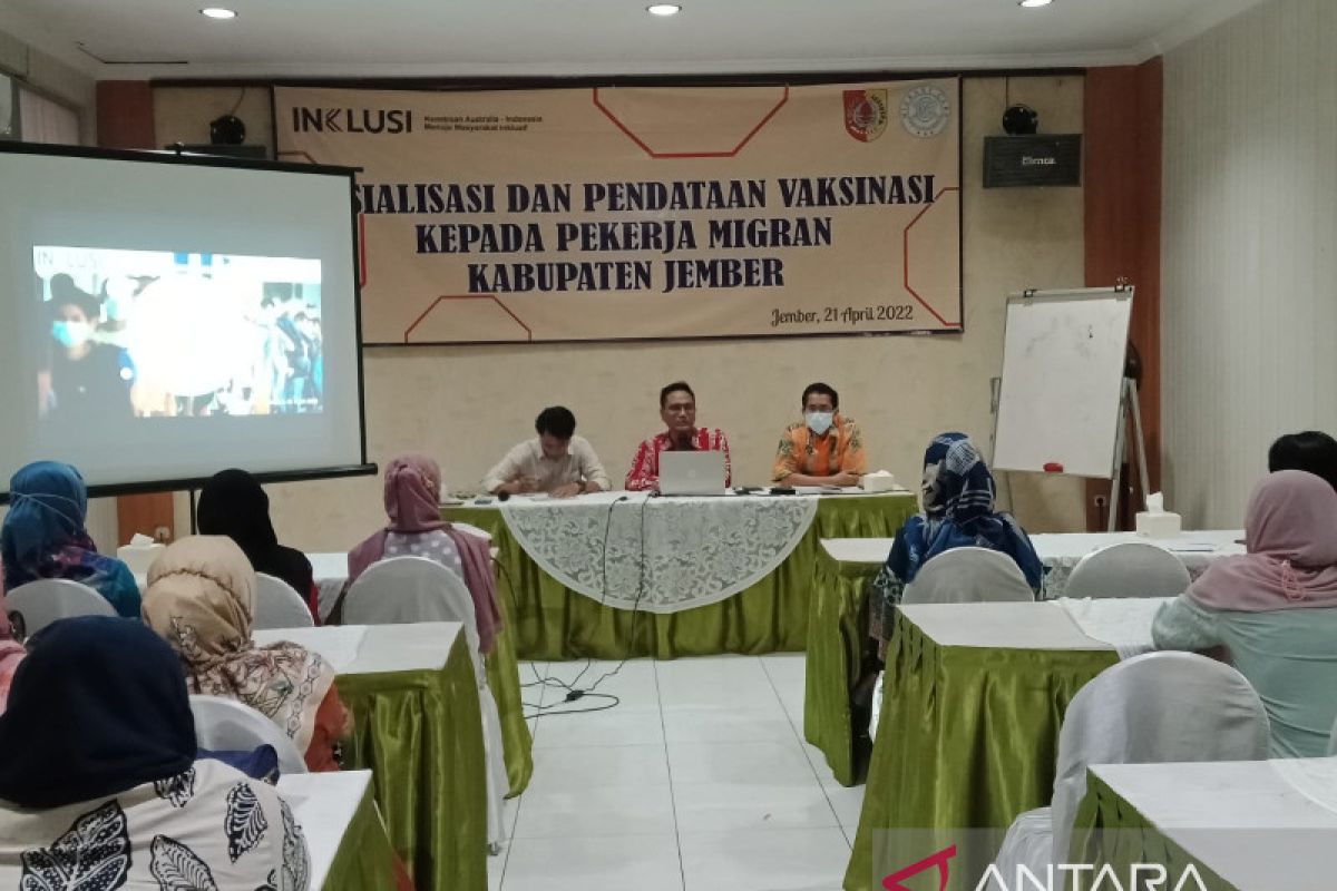 Migrant Care Jember dorong percepatan vaksinasi pekerja migran