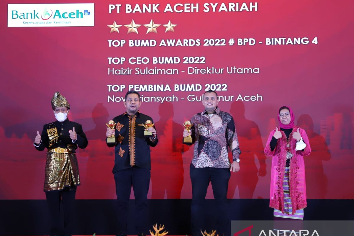 Bank Aceh raih sejumlah penghargaan bergengsi, ini daftarnya