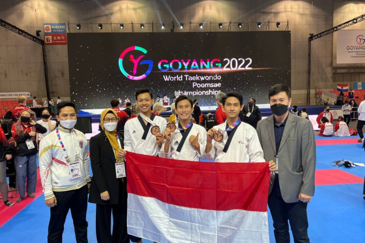 Indonesia raih perunggu pada Kejuaraan Dunia Taekwondo 2022 di Korsel