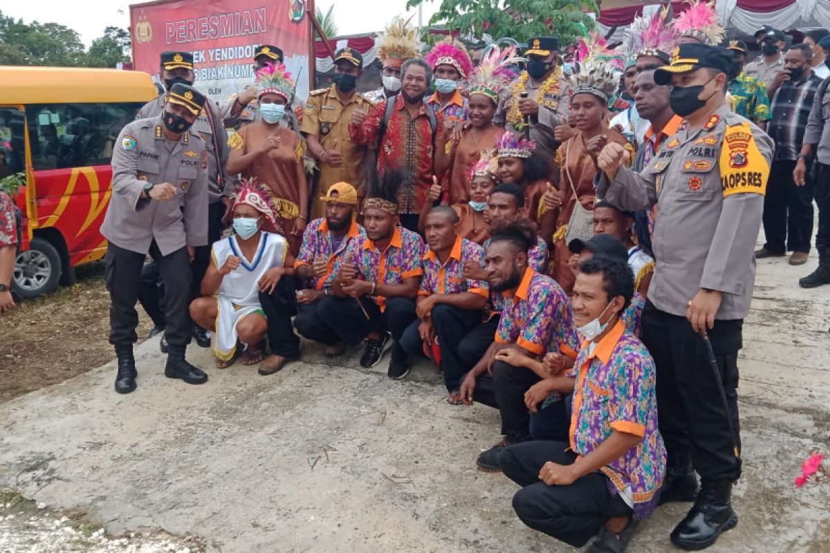 Kapolda Papua:Gedung baru Mapolsek Yendidori untuk layani masyarakat