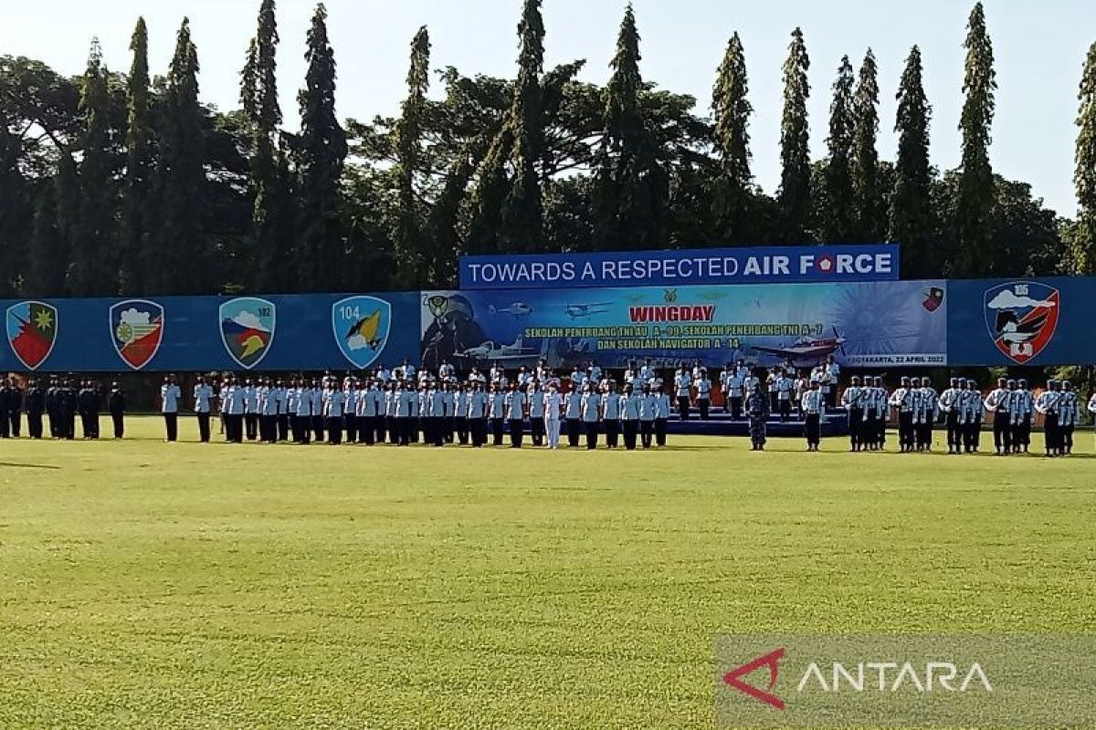 Kasau Marsekal TNI Fadjar Prasetyo pimpin "Wing Day" Sekolah Penerbang TNI AU