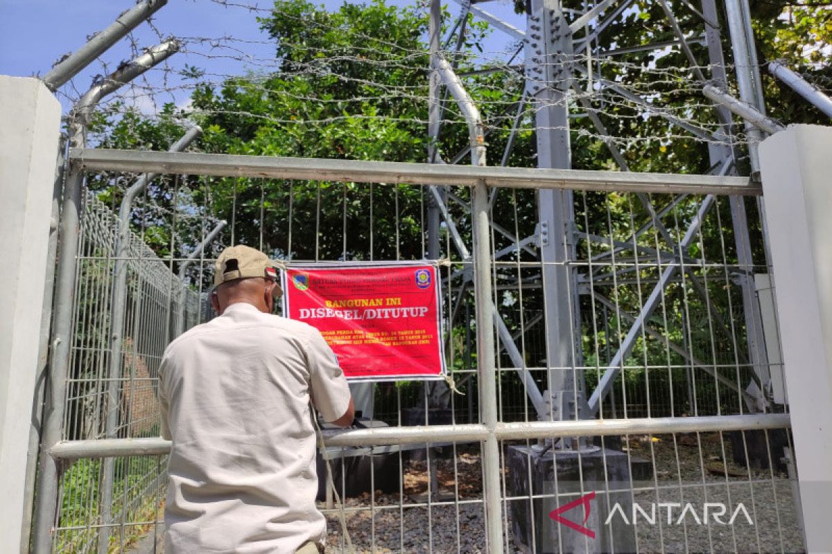 Tak kantongi izin, menara telekomunikasi di Kudus disegel