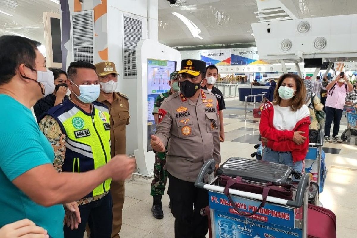 Kapolda Sumut cek kesiapan Bandara Kualanamu hadapi mudik lebaran