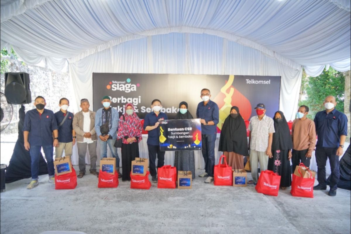 Telkomsel berbagi kebahagian Ramadan di Kota Balikpapan