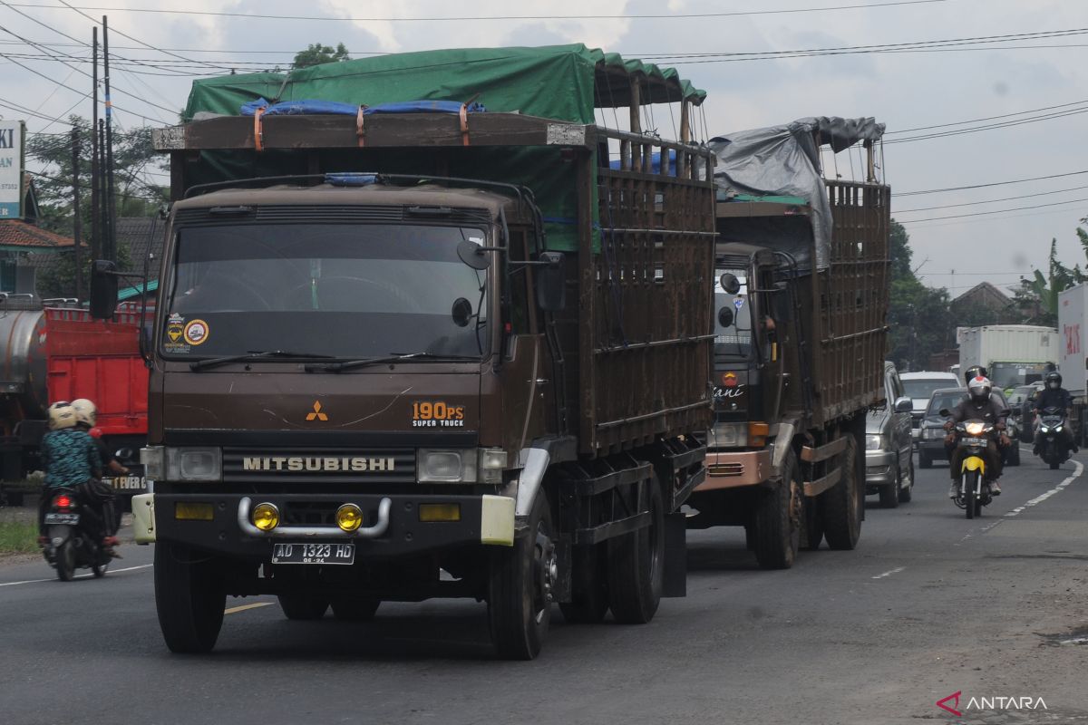 Angkutan barang yang melintas di wilayah Sukabumi dibatasi selama mudik lebaran