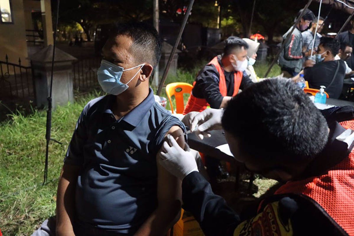Polda Aceh: Sebanyak 442.060 orang sudah divaksin dosis penguat